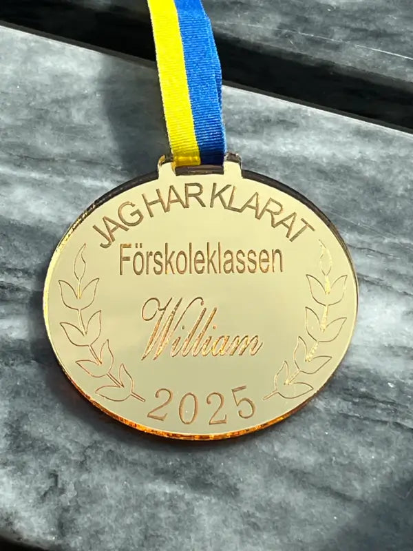 Medalj Förskoleklassen - DinMedalj