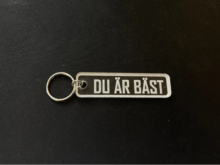 Nyckelring | Du är bäst