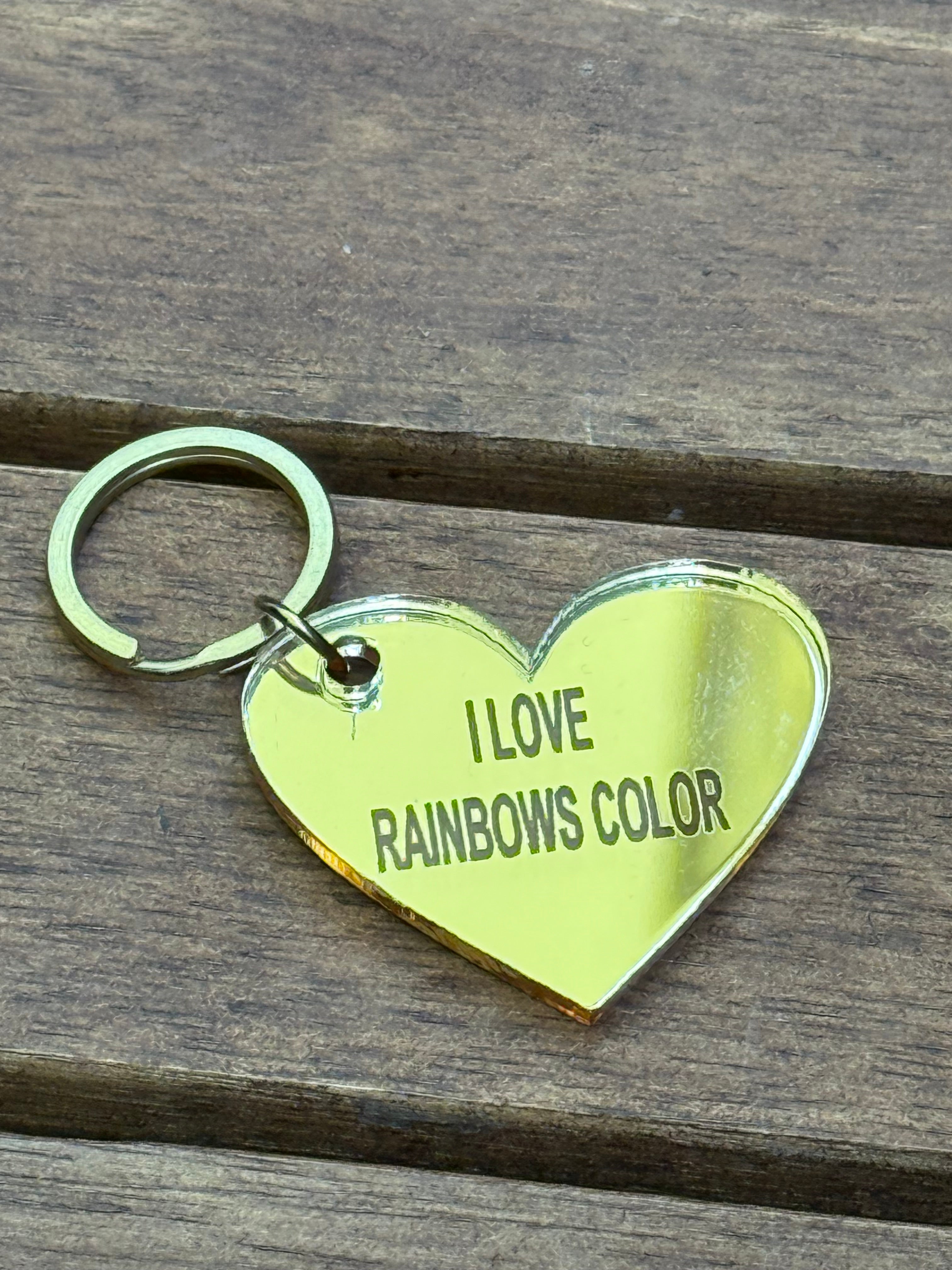 Present-Nyckelring_-_i_love_rainbows_color_-_Expresspresenter