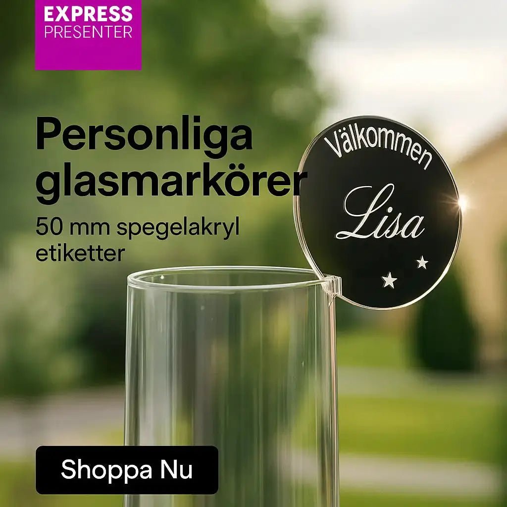 Dekorera festen med glasmarkörer - Express - presenter