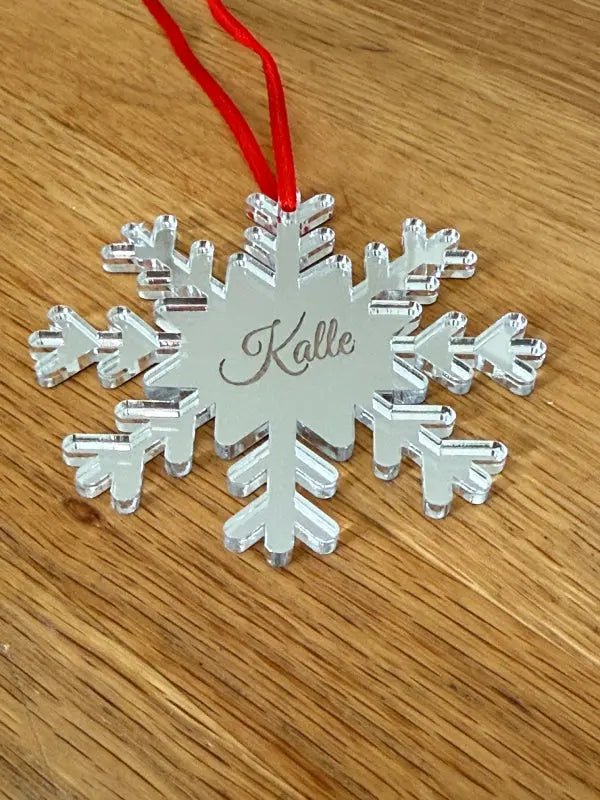 Julgranshänge | Stjärna med namn i - Express - presenter