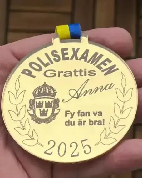 Medalj | Polisexamen - Express - presenter