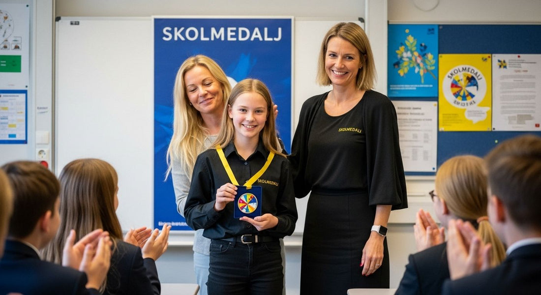 skolmedalj utbildning klassrum