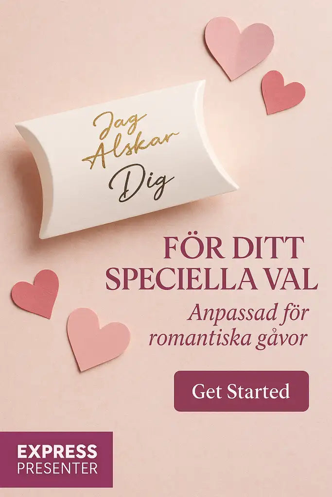 Presentförpackning | Jag älskar dig
