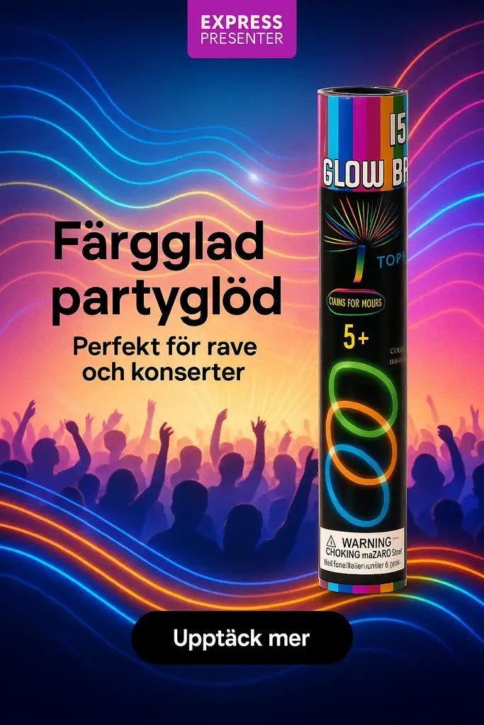 GLOW STICKS 15-P DISPLAY