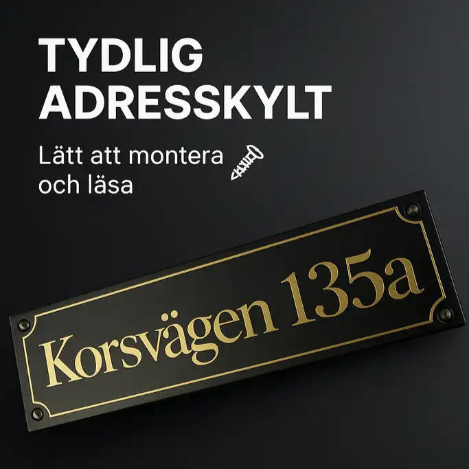 Adresskylt