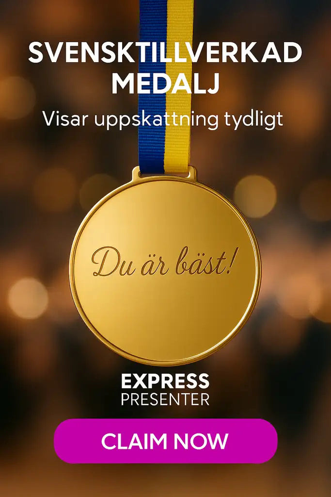Medalj | Du är bäst