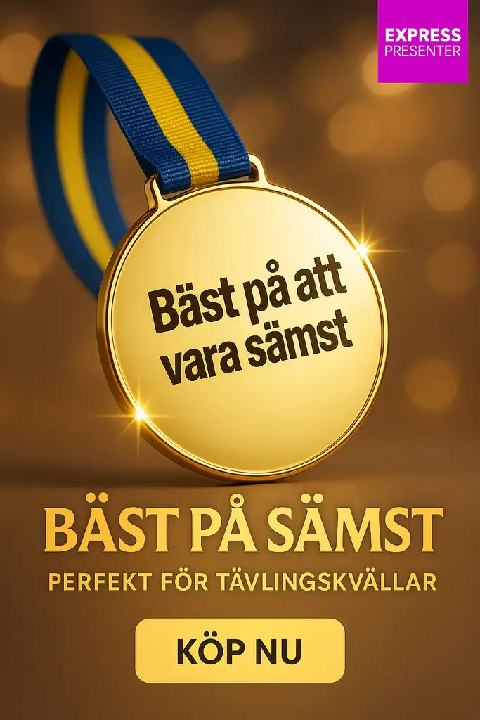 Medalj | Bäst på att vara sämst