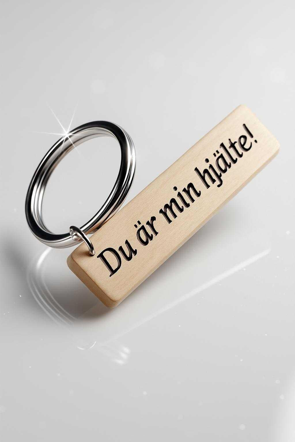 Nyckelring | Du är min hjälte!