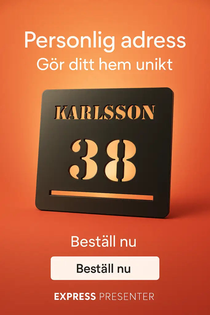 Brevlådeskylt