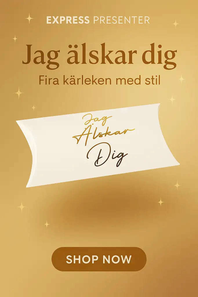 Presentförpackning | Jag älskar dig