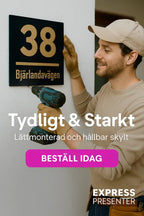 Husskylt nummer