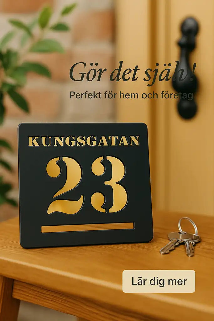 Brevlådeskylt