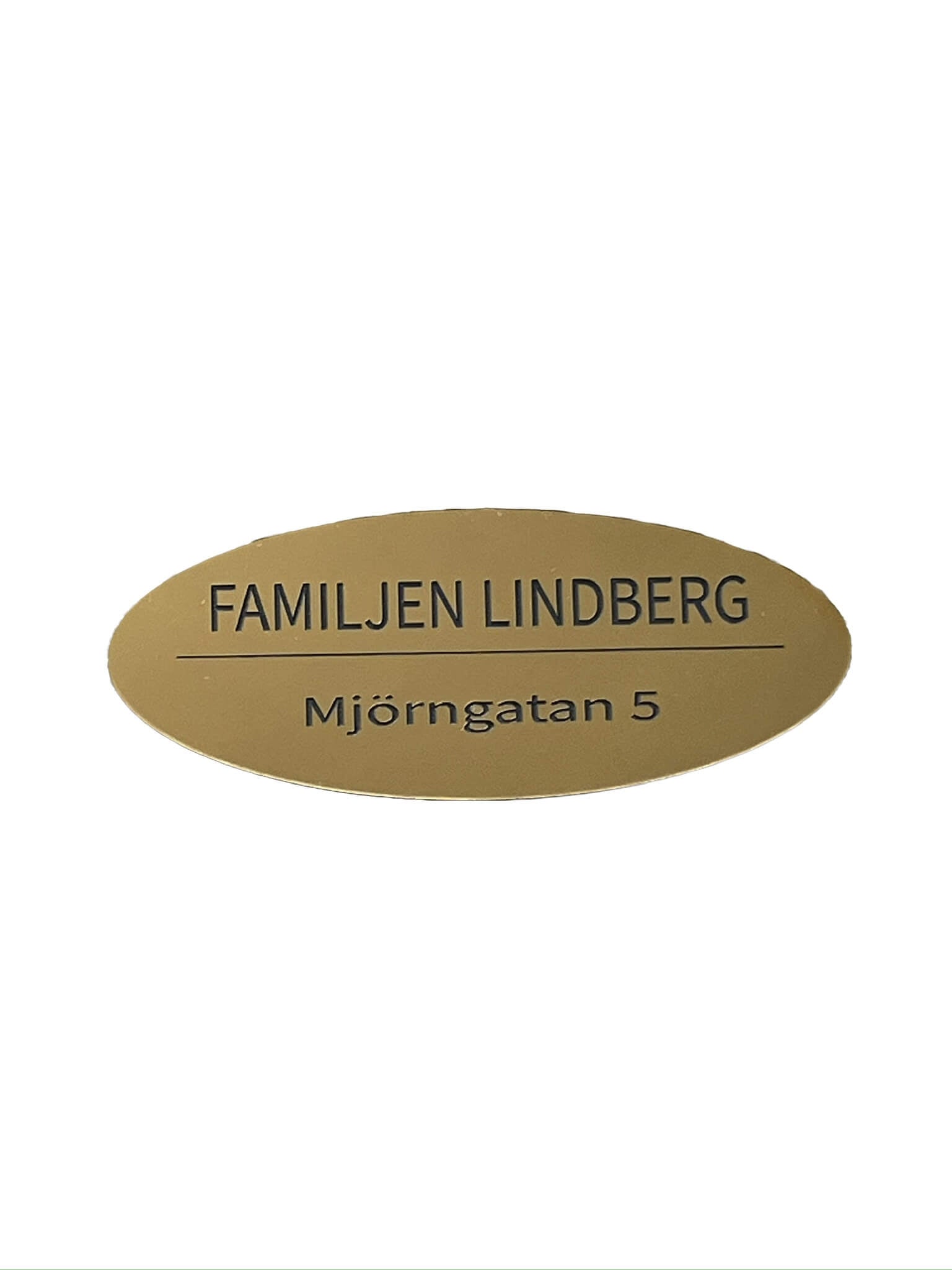 Skapa din namnskylt brevlåda