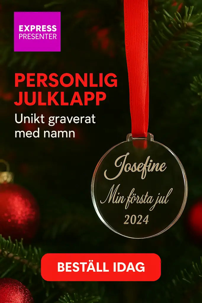 Julgranshänge | Min första jul