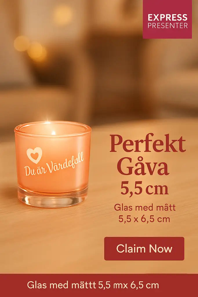 Ljuslykta | Du är Värdefull