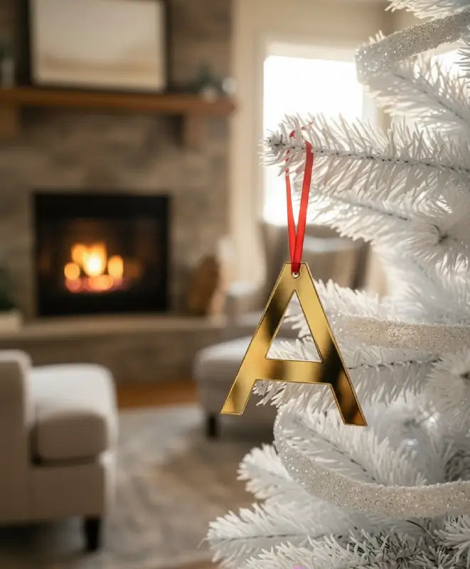 Bokstavsdekoration till julgranen | expresspresenter.se