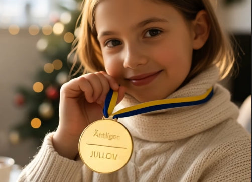 Jullov och ledigt då krävs det en medalj - exprespresenter.se