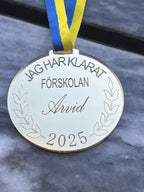 Avslutningsmedalj FÖRSKOLAN - DinMedalj