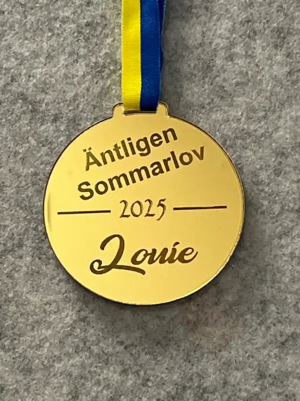 Medalj | Äntligen sommarlov - DinMedalj