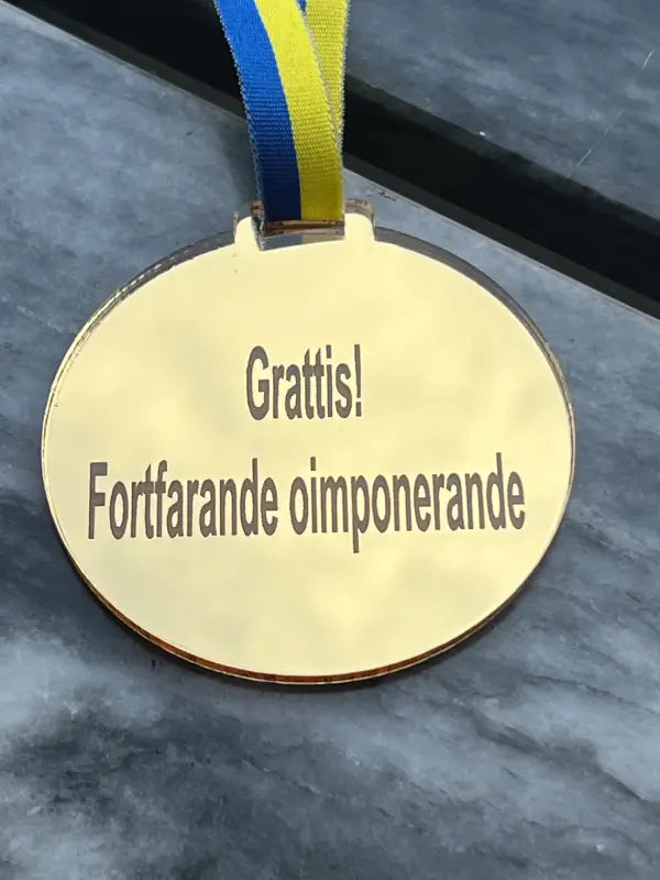 Medalj | Grattis