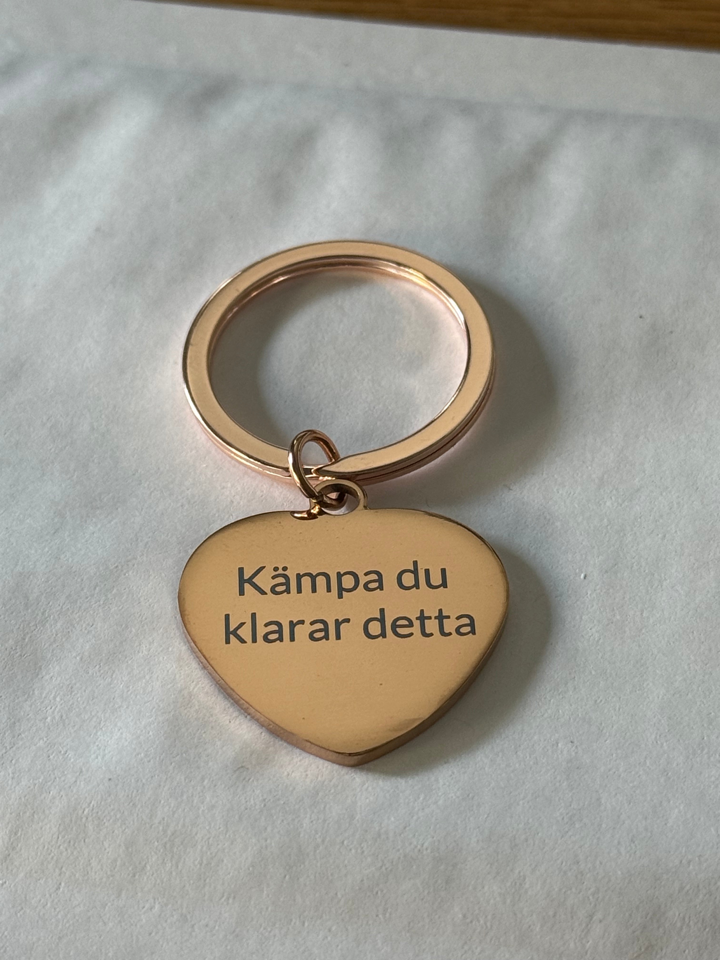 Nyckelring | Kämpa på du klarar detta