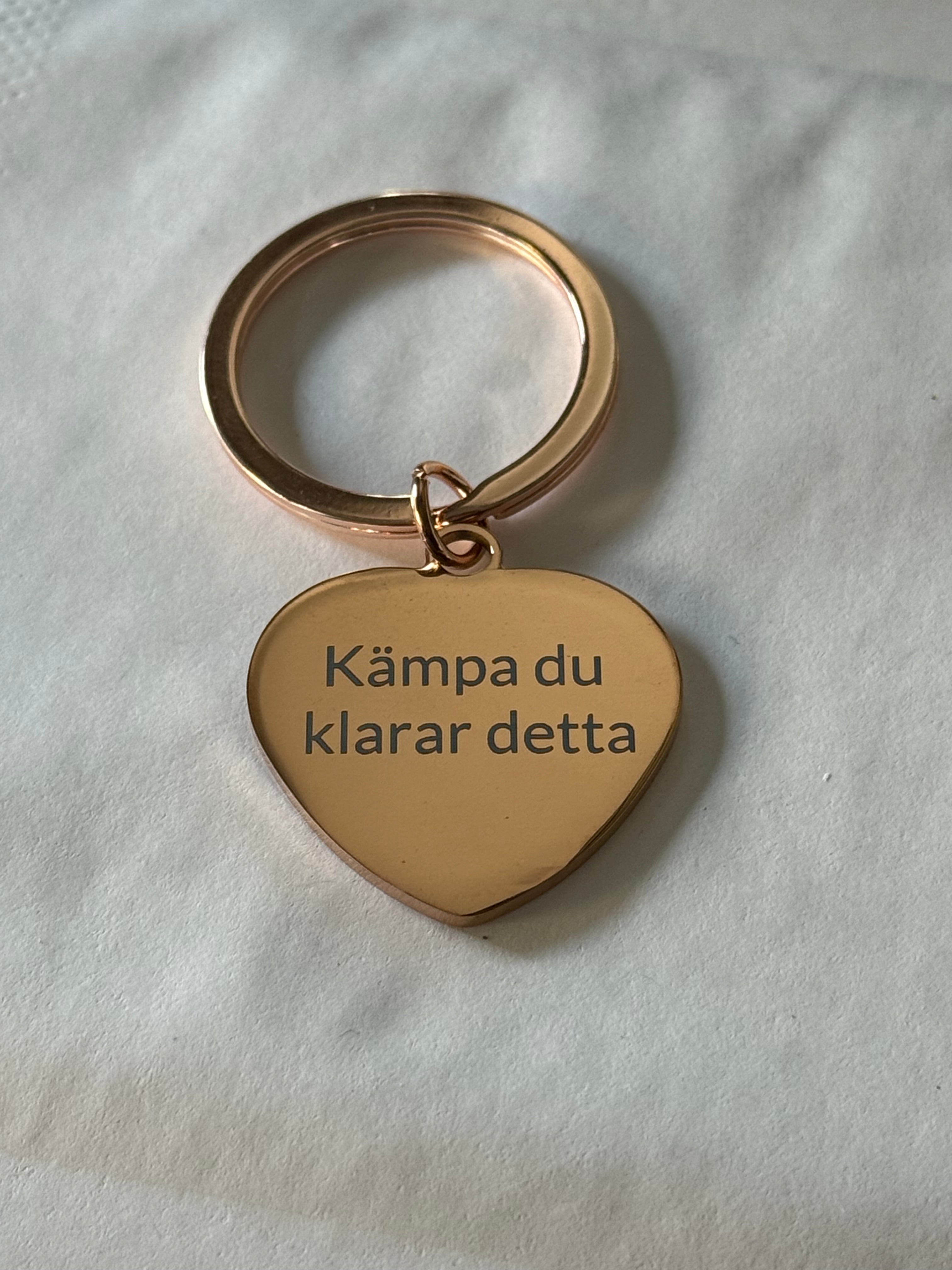 Nyckelring | Kämpa på du klarar detta
