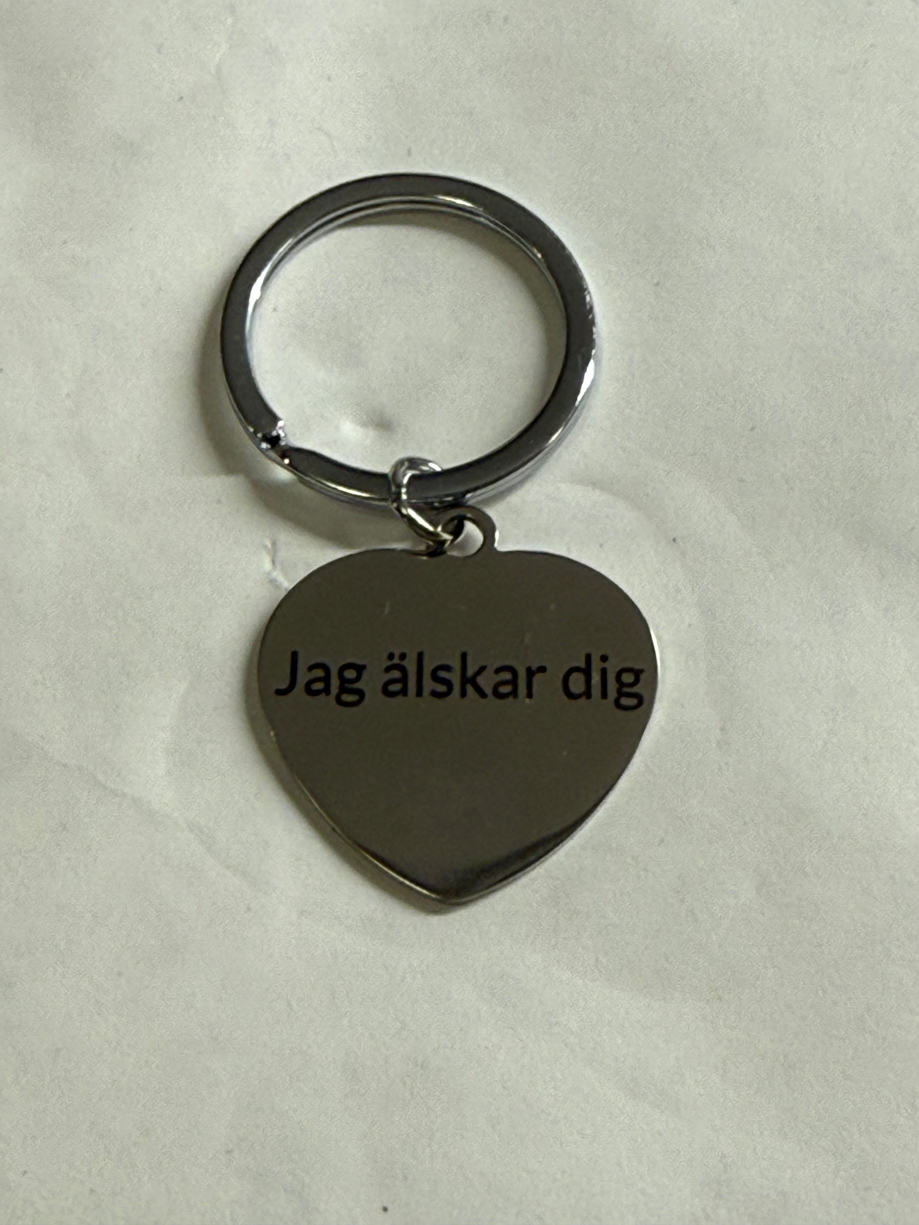 Nyckelring | Jag älskar dig
