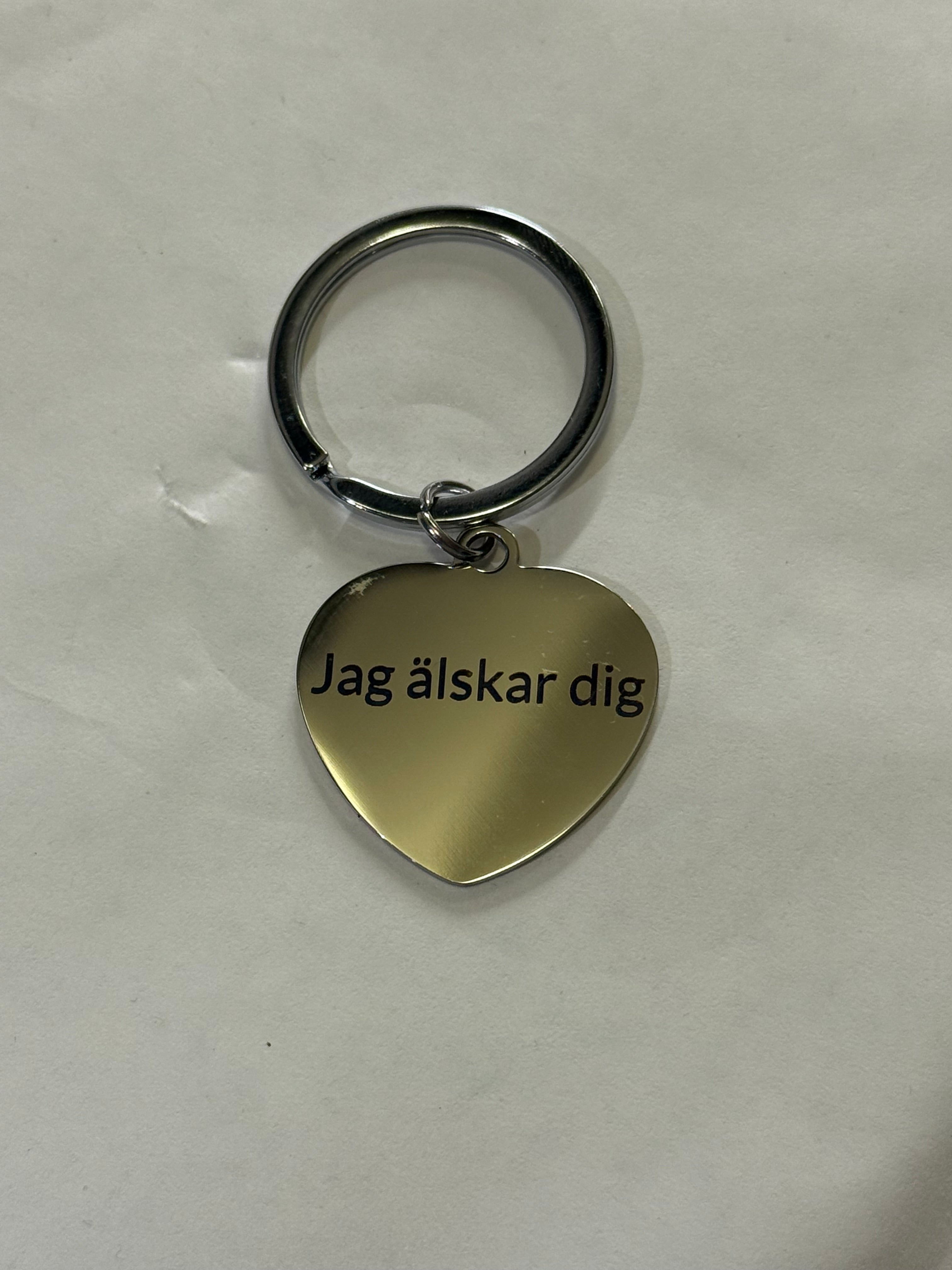 Nyckelring | Jag älskar dig