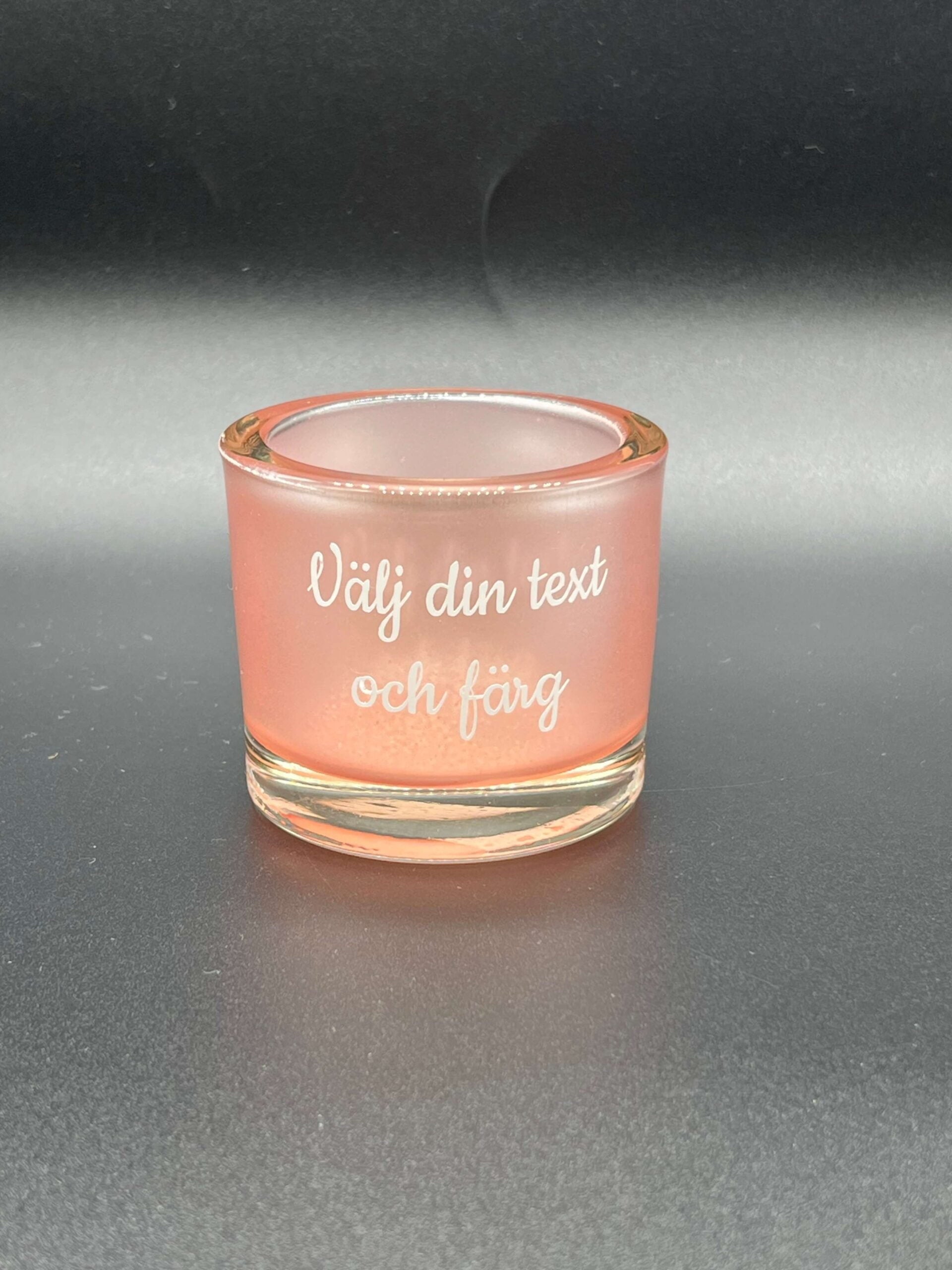 Present Ljuslykta med text