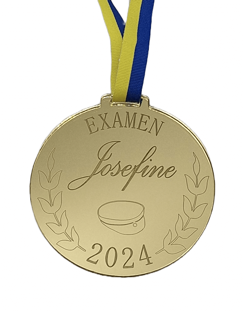Gör examensdagen oförglömlig med vår Medalj Examen - DinMedalj