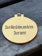 Medalj Du er ikke så slem