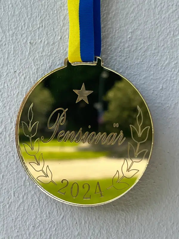Medalj Pensionär - DinMedalj