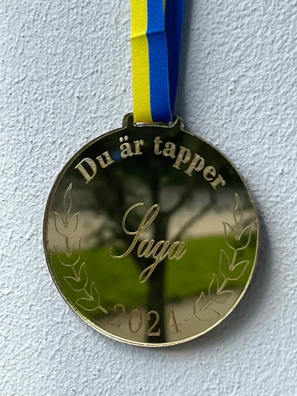 Medalj Tapperhet - DinMedalj