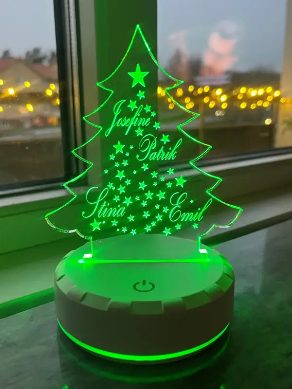 Julklappstips med familjens namn