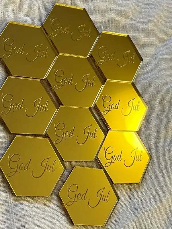 Tallriksdekoration God Jul
