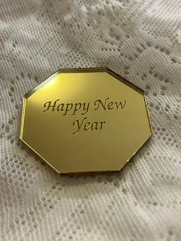 Bordsdekoration Happy New Year