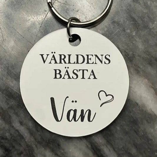Nyckelring | Världens bästa vän