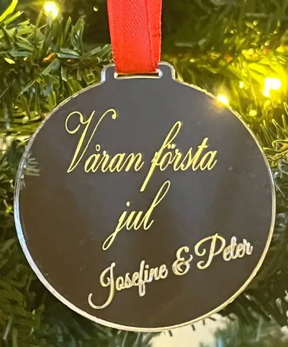 Julgranshänge  | våran första jul