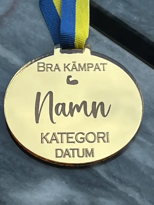 Medalj | Bra kämpat | expresspresenter.se