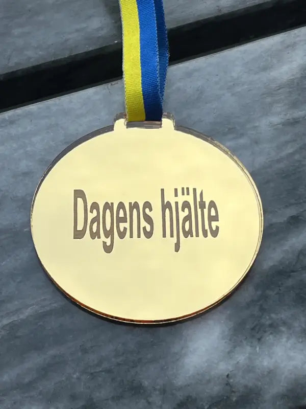Medalj | Dagens hjälte| expresspresenter.se