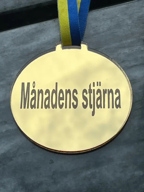 Medalj | Månadens stjärna | expresspresenter.se