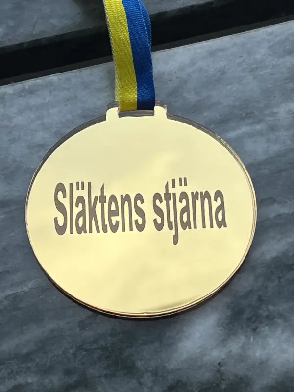 Medalj | Släktens stjärna | expresspresenter.se
