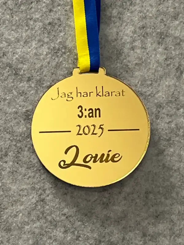 Medalj jag har klarat 3:an - expresspresenter.se