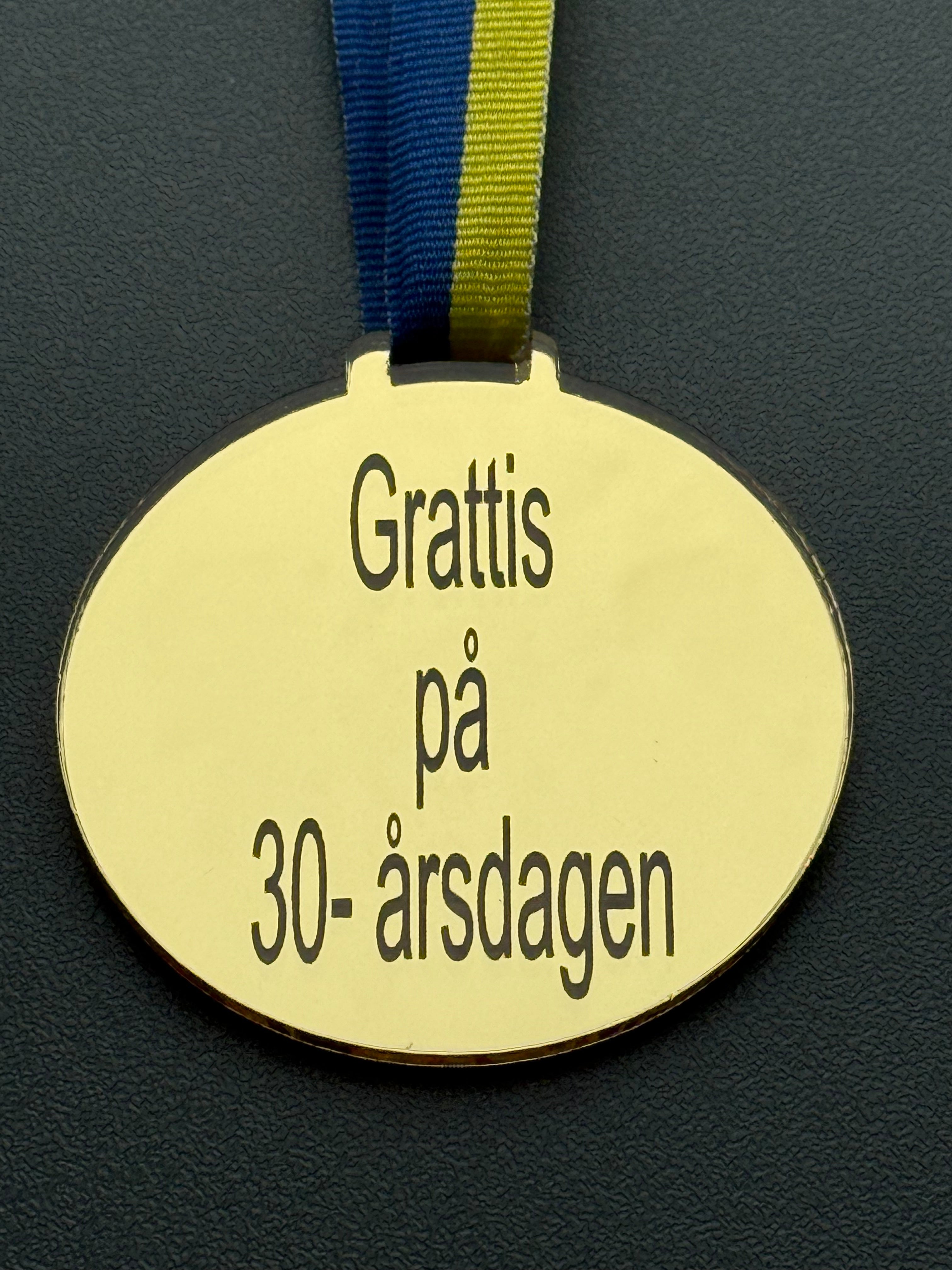 Medalj | Grattis på 30-årsdagen