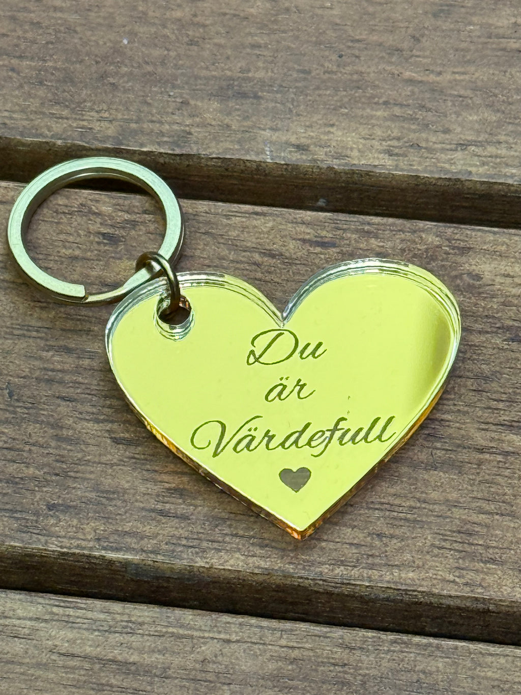 Nyckelring - Du är värdefull