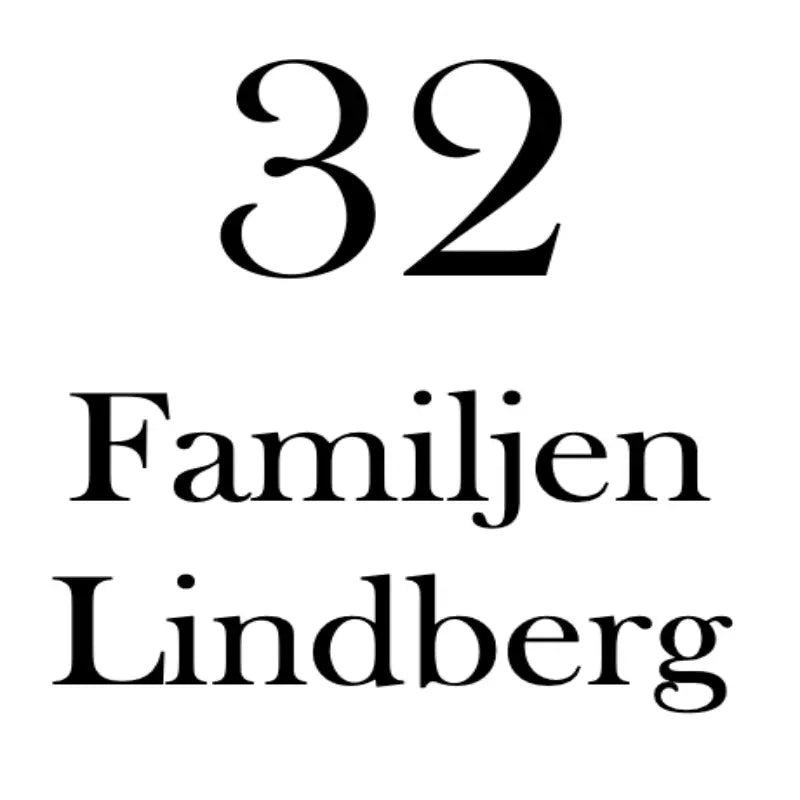 Namndekal brevlåda