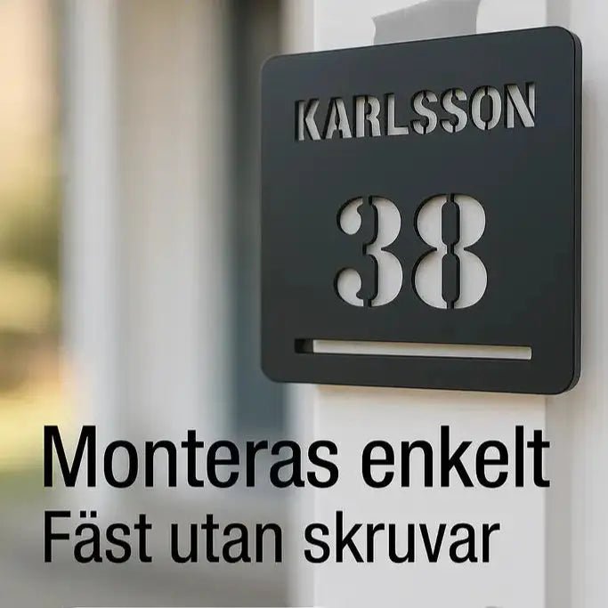 Brevlådeskylt - Express - presenter