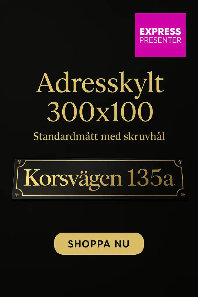 Adresskylt