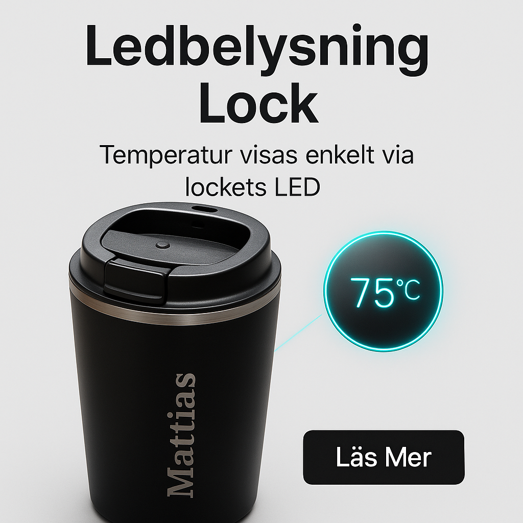 Termosmugg med eget namn